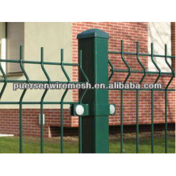 small pvc coated garden fence